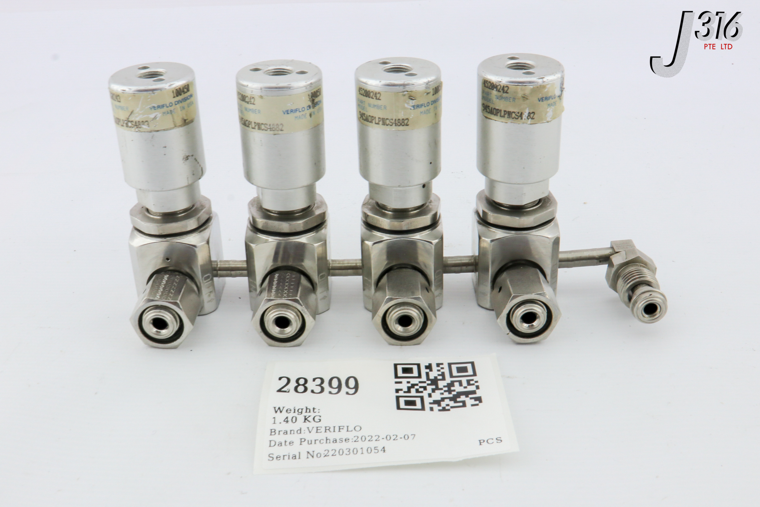 『ユウ』 28399 VERIFLO 5-WAY MANF VLV ASSY, 45200243, 45200242
